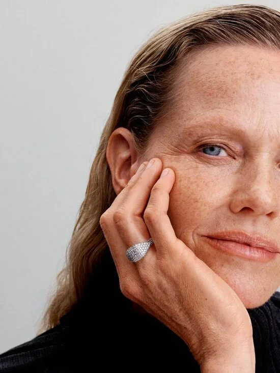 Pandora Pav�� Square Cocktail Ring - Picture 4 of 5